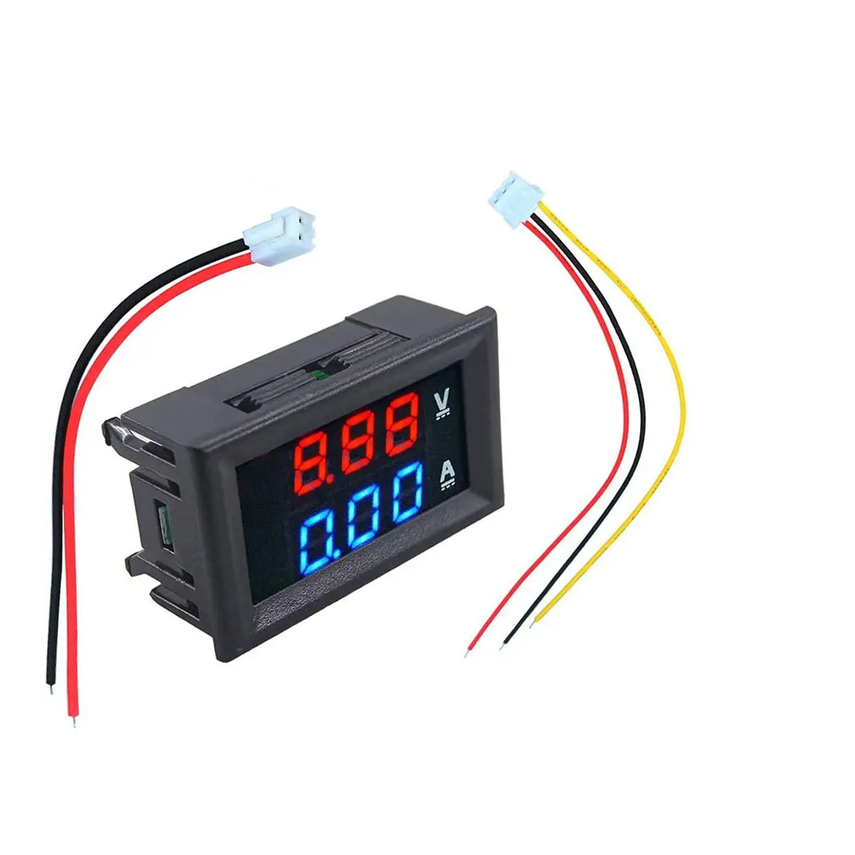 High quality DC 100V 10A voltmeter ammeter blue + red LED amp meter Ampere voltage Double digital display voltmeter