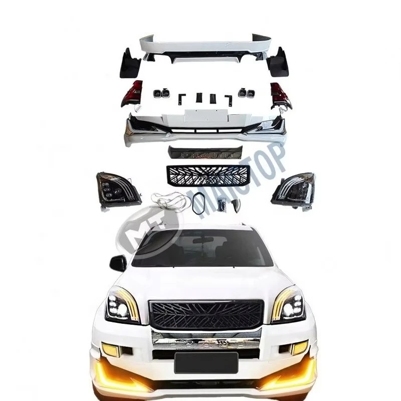 

Maictop новый стандартный комплект кузова, 2 комплекта, автомобильные аксессуары, подтяжка лица, передний и задний бампер, фара, задний фонарь, нейтральная упаковка