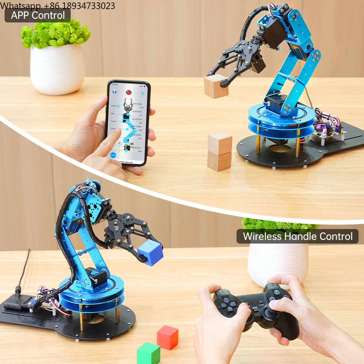 Hiwonder LeArm 6DOF لتقوم بها بنفسك الجذعية التعليم تعلم البرمجة مخلب ذراع آلي الذكاء الاصطناعي طقم أذرع آلية مع البرنامج التعليمي