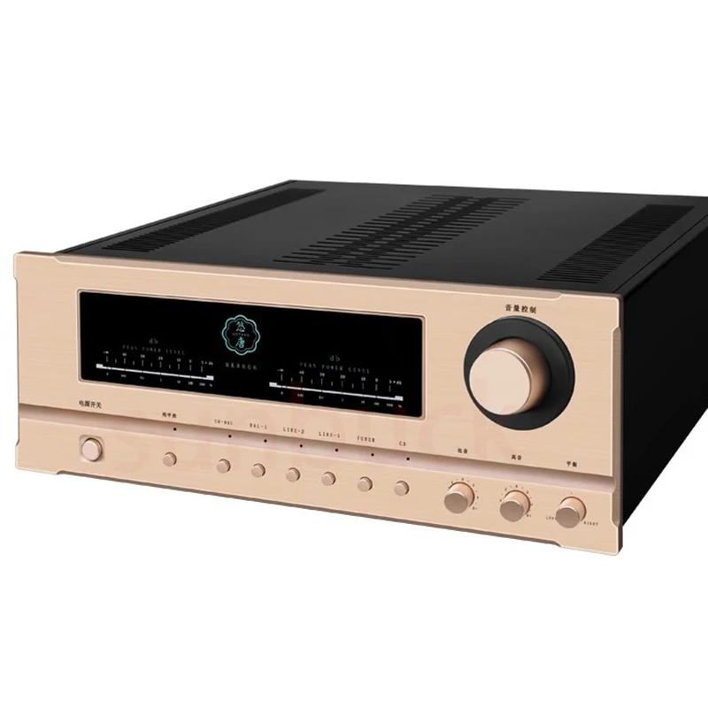 

SUNBUCK MK8806 Power Amplifier 2.0 Channel Home HiFi Class A Professional Field Effect Transistor High Power Amplifier Audio