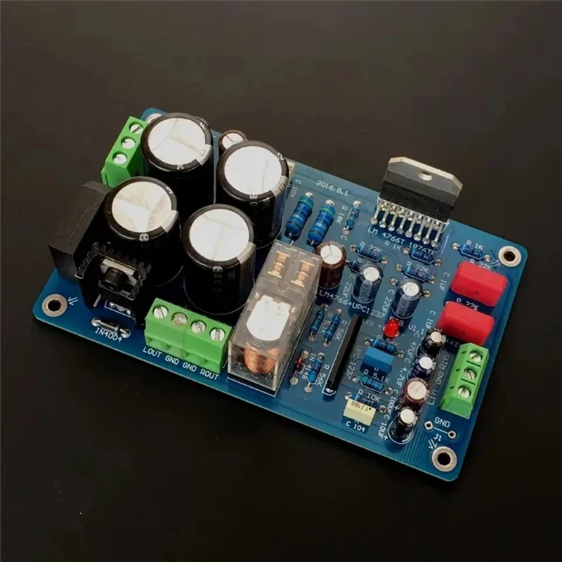 A24U LM4766 Scheda amplificatore di potenza stereo 40W + 40W Dual 12V- 24V 8 Ohm 2.0 canali con funzionalità di protezione dell'altoparlante
