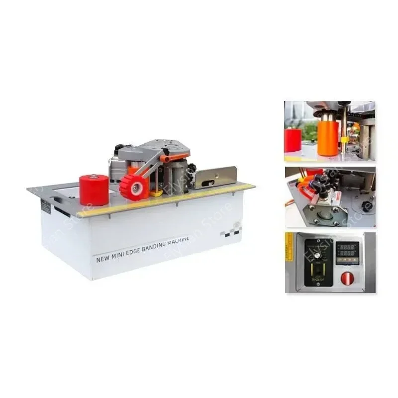 1200W Woodworking Portable Edge Banding Machine Home Improvement Mini 220V  Can Be Used With Saw Table