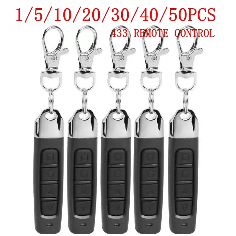 

1/5/10/20/30/40/50 шт., 433 МГц, копирующий пульт дистанционного управления, электрический механизм открывания гаражных ворот, беспроводное управление, Дубликатор, клон, код клонирования