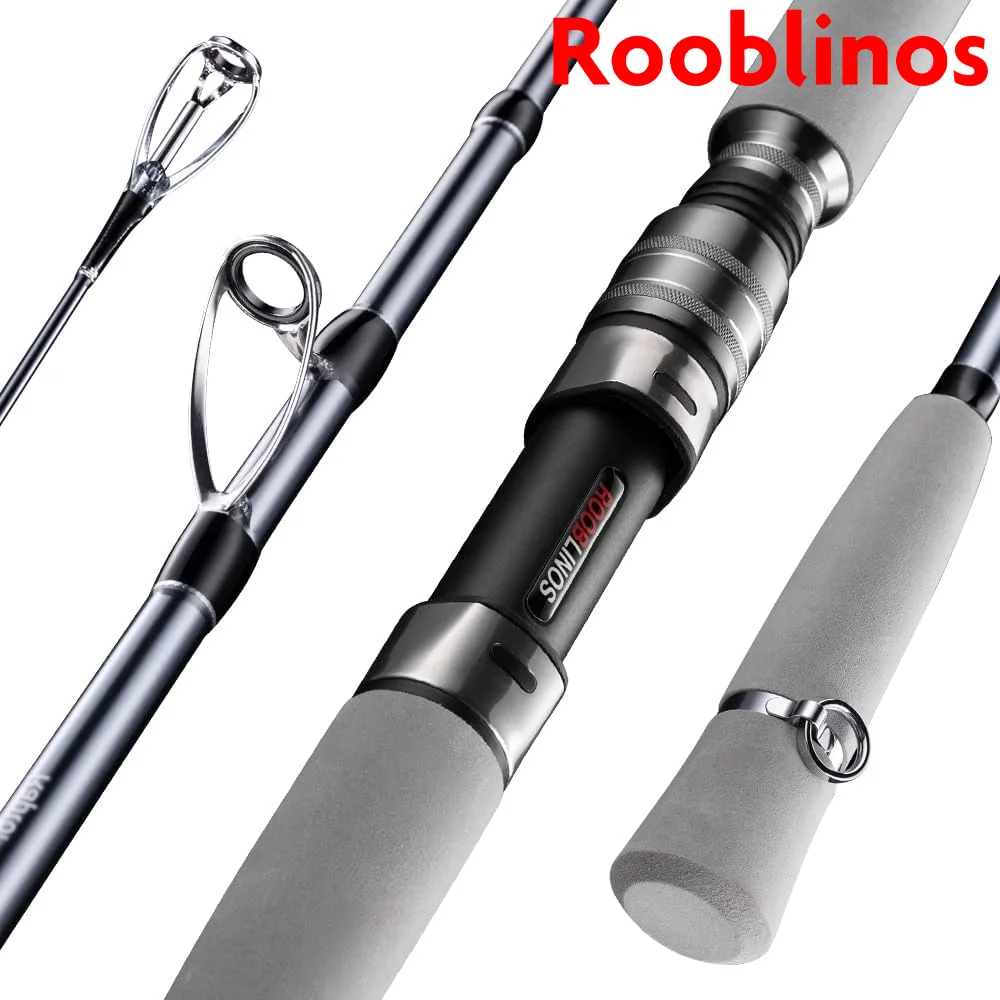 Caña Rooblinos RAPTOR II 1.8m – Spinning/Baitcasting Carbono 27T - imagen 4