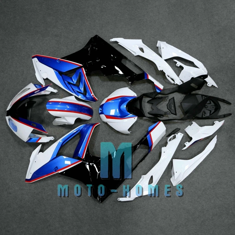 ABS دراجة نارية الهدايا المجمعة لسيارات BMW S1000RR 2015 2016 2017 2018 S1000 RR حقن الجسم إصلاح هدية مجموعة أزرق أبيض