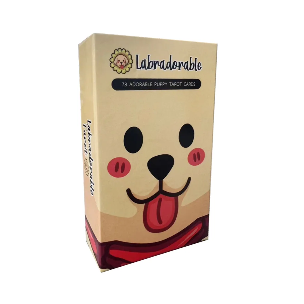 

Labradorable Tarot cards Pocket Printing 78-Card Deck Woodsman or The Frog Divination Fortune Telling Woodsman Sealed