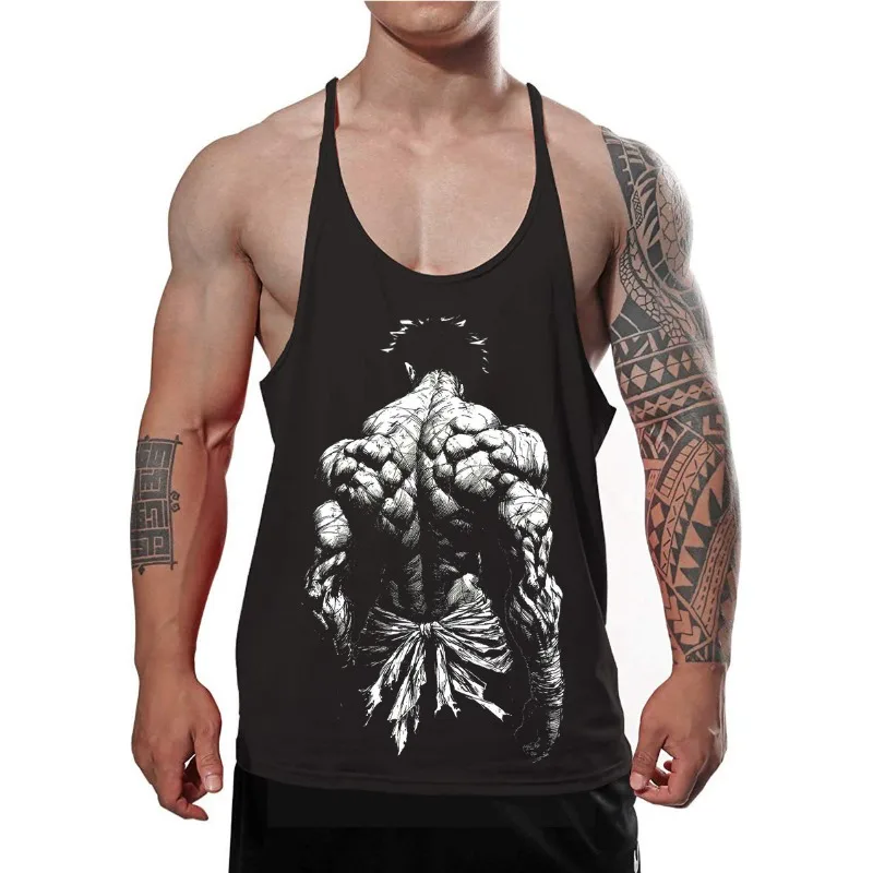 Fitness Shirt Men's Singlets Sleeveless Sweatshirt Bodybuilding Man Gym Clothing Men Top Fitness Vests Clothes Handsome Guy Vest