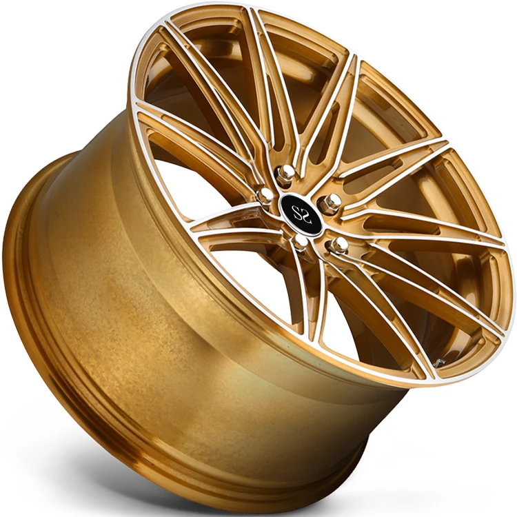 1-PC 18 19 2Inch For Maserati Wheels Golden Forged Alloy Custom Rims