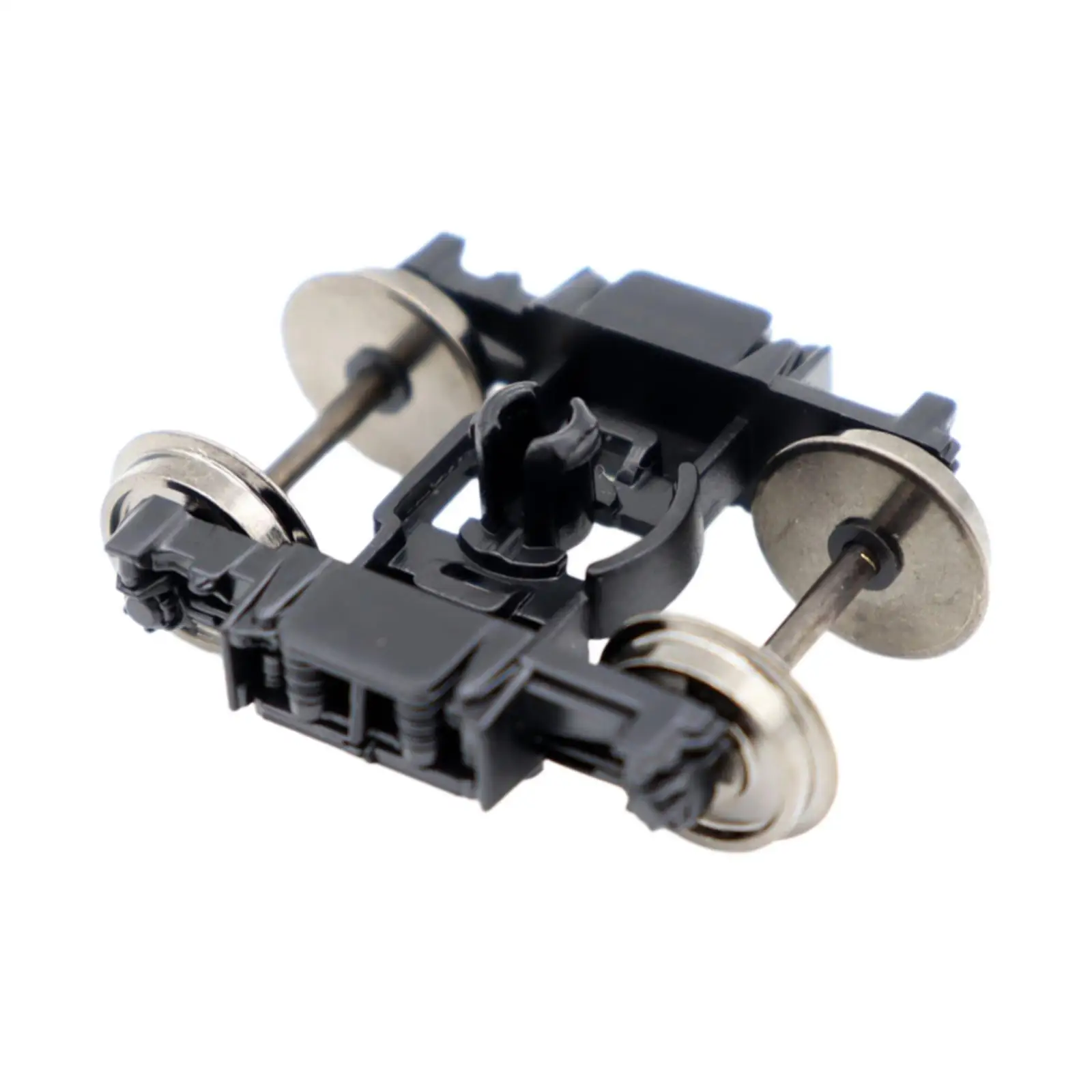 

HO Scale 1:87 Model Train Bogies,Railway Accessories,Replacement,DIY Model Trains Accessories Metal Wheels for Model Train