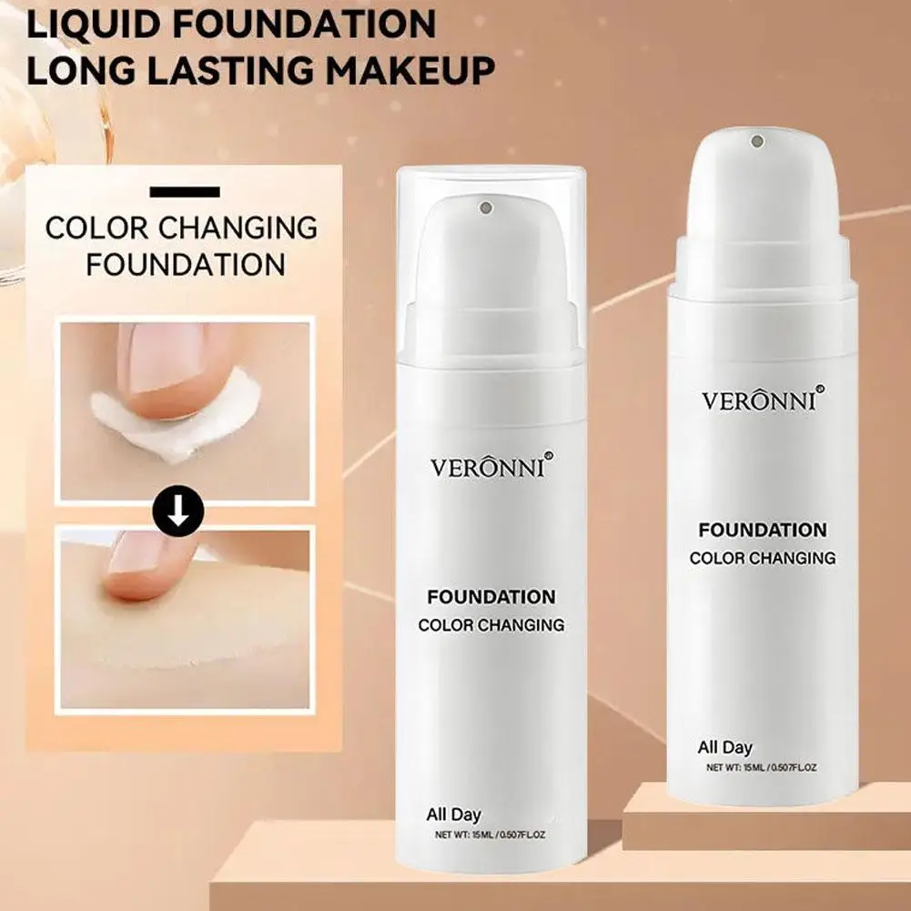 Base líquida blanca mezcla Pure-15ml sedoso cremoso mate de larga duración resistente a la transferencia para escenario Cosplay Halloween M Q6G5