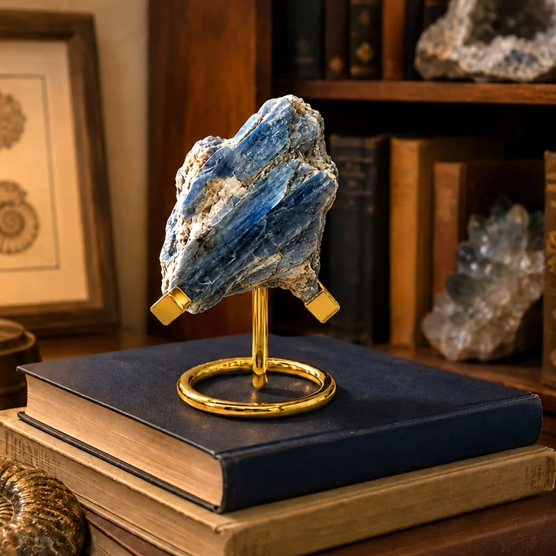 1pc Metal Display Stand for Minerals, Rocks, and Specimens, Multi-Functional Creative Display Rack, Craft Placement Stand