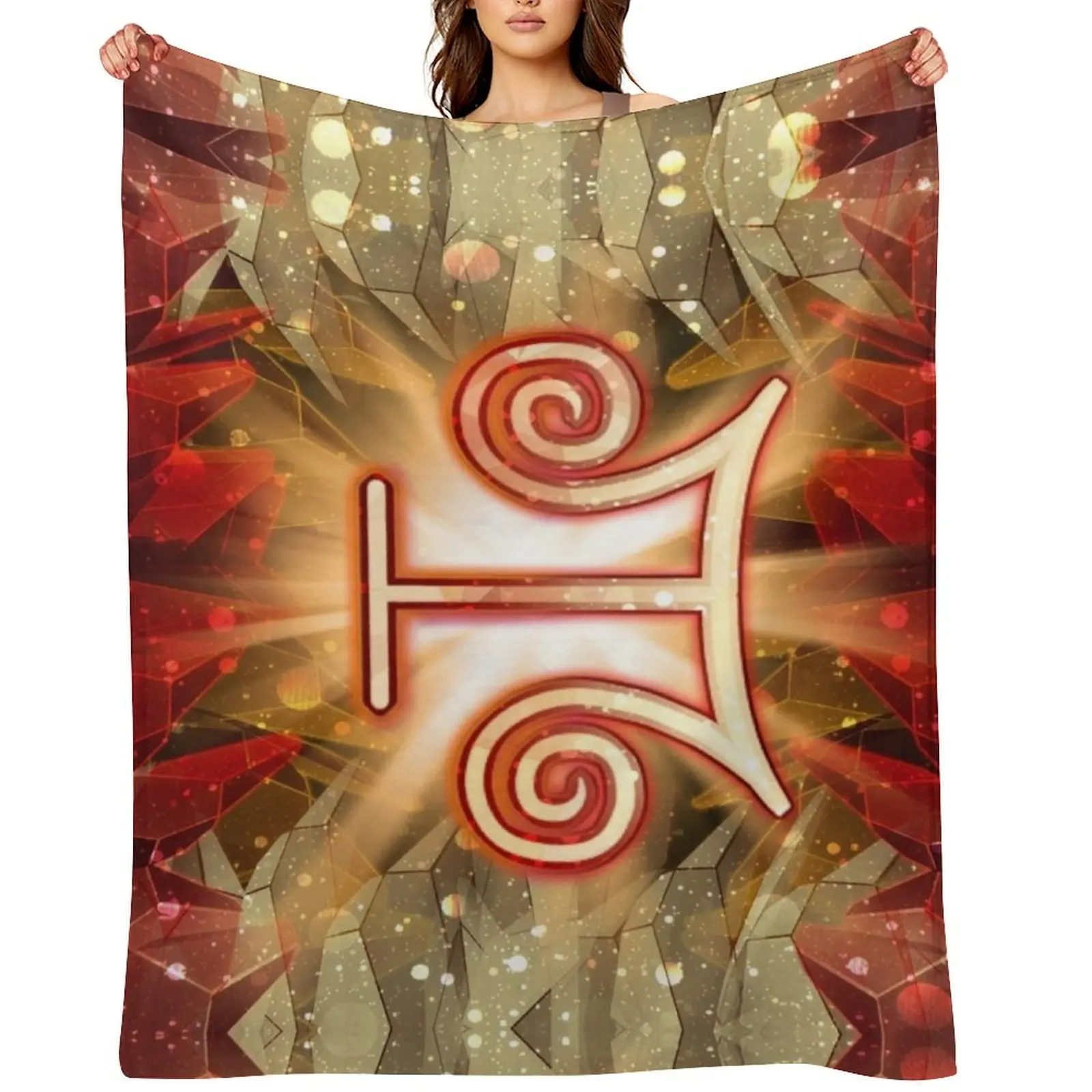 

Wizard101 - Balance School Throw Blanket Nap christmas gifts Designers Plush Blankets