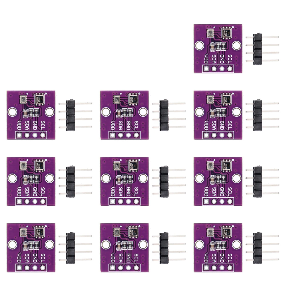 1-10pcs AHT20+BMP280 Temperature Humidity Air Pressure Module High-precision Digital Temperature Humidity Air Pressure Sensor