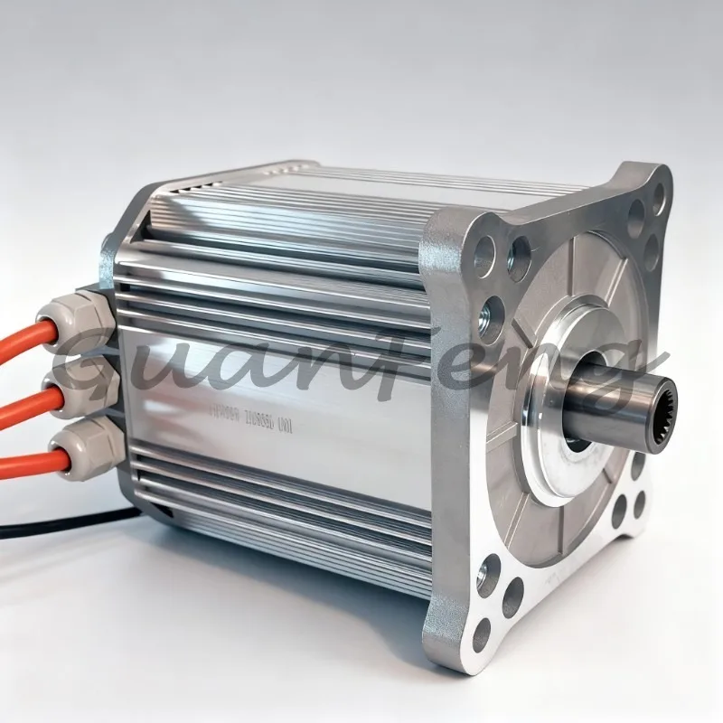 For TP-145 Permanent Magnet Brushless DC Motor, 5000W 60V IP67 Waterproof, 3300 RPM for Electric Tricycle