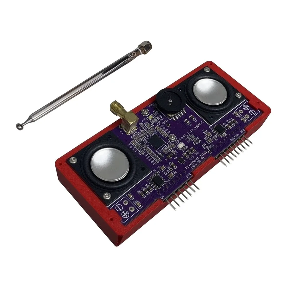 2025 Compact TEA5767 FM= Receiver Module 1W Dual Output For Flipper Zero= Hardware Hacking & Radio Projects DIY Expansion Kit - view 4