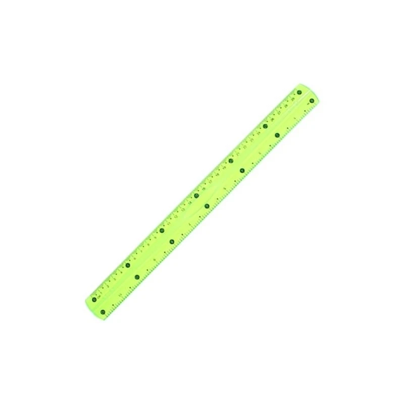 DXAB 30cm Multifunctionele heerser Straight Ruler Flexibele heerser Drawing Ruler Bendable Ruler Soft Ruler School Levers