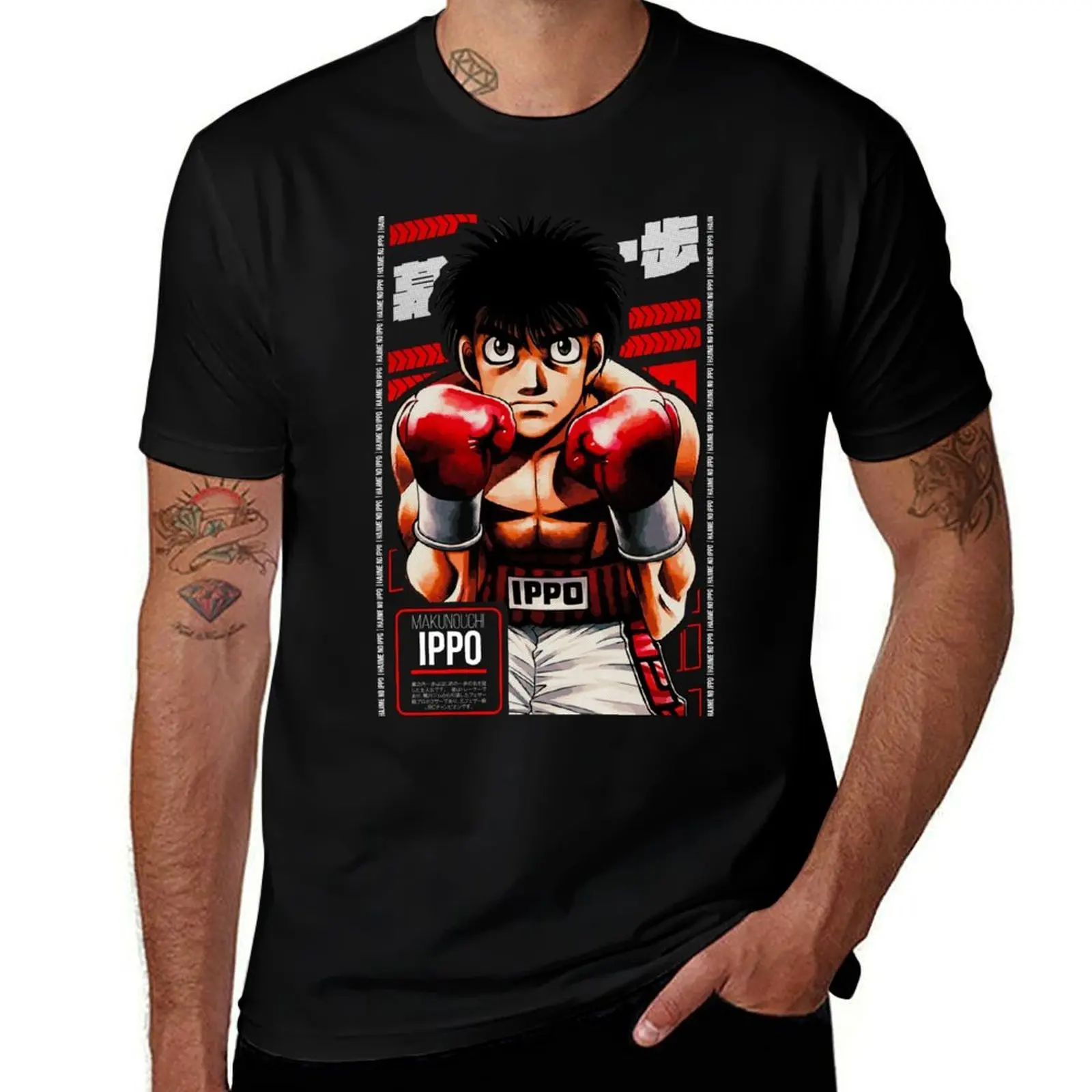 

Ippo Makunouchi HAJIME NO IPPO Cover Series V1 Цветная версия футболка для мальчиков с животным принтом баскетбольные футболки с графическим рисунком мужская одежда