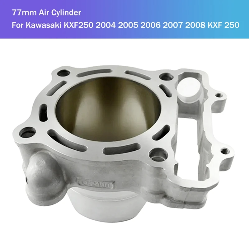 Motorcycle Off-Road Engine Parts 77mm Air Cylinder Block for Kawasaki KXF250 2010-2016 KXF 250