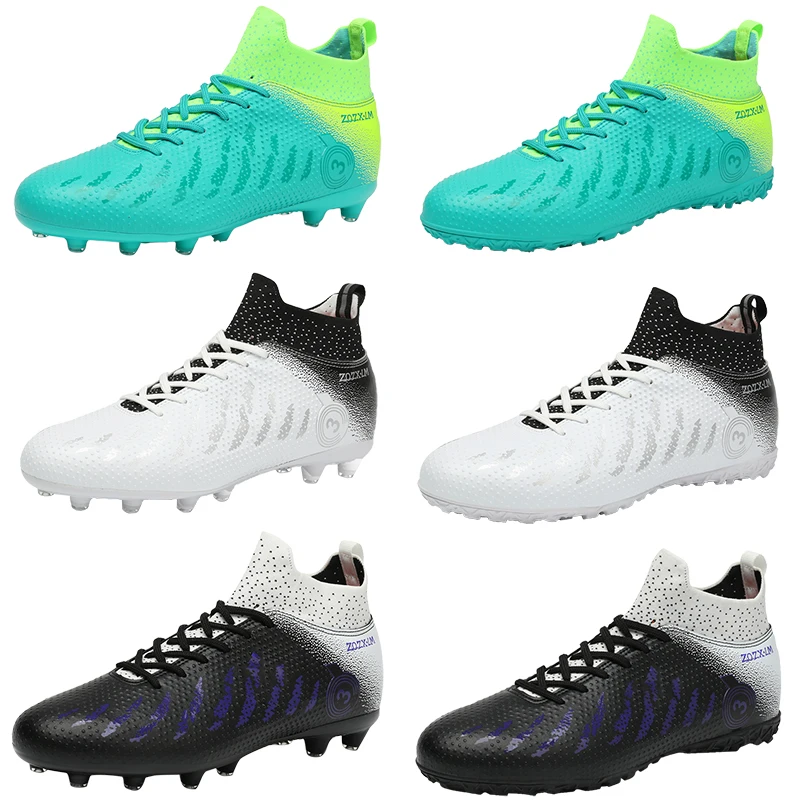 Football Boots Men Five-a-side Soccer Shoes Man Turf Soccer Cleats Outdoor Non Slip Football Shoes for Children Free Shipping