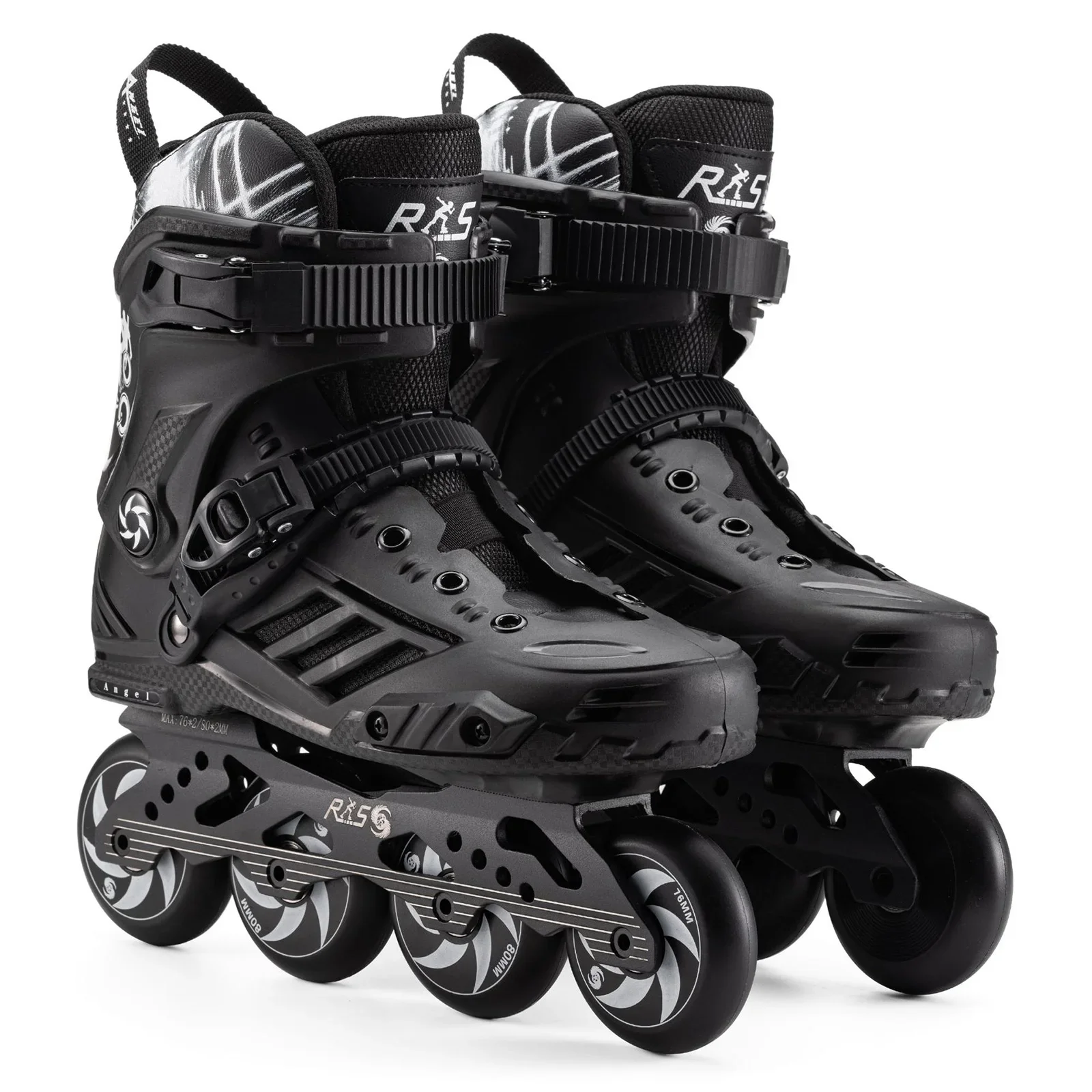 Inline Skate Shoes,Professional Inline Roller Skate Shoes 4-Wheel Skates For Adult Men Women Racing Speed Skating Sneakers