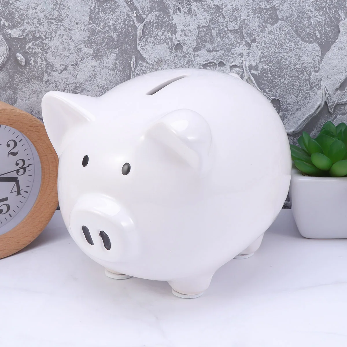 

Lovely Piggy Bank Fits All Coins Encourage Saving Habit Great Gift Saving Box Money Pot Decor Piggy Money