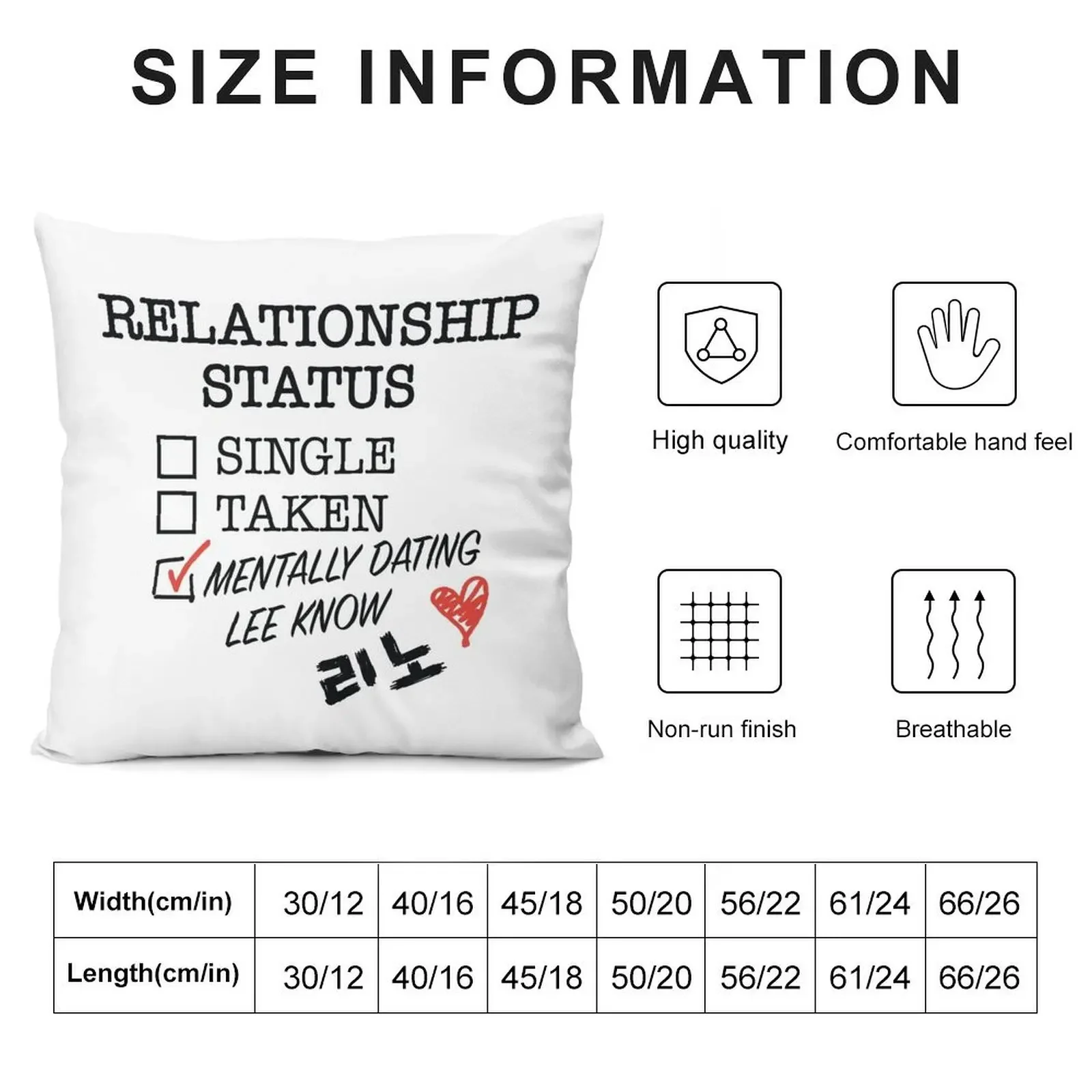 Mentally Dating Lee Know Throw Pillow Rectangular Cushion Cover Room decorating items Cushions Cover luxury sofa pillows pillow