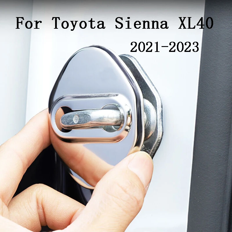 

Door Lock Cover Stopper For Toyota Sienna XL40 4th Accessories 2021 2022 2023