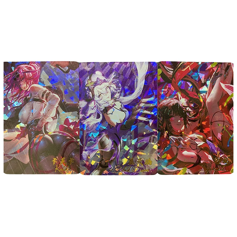 Anime Goddess Story DIY ACG Game Cards Kafka Firefly Jingliu Fu Xuan March 7th Toys for boys Collectible Cards Birthday Present