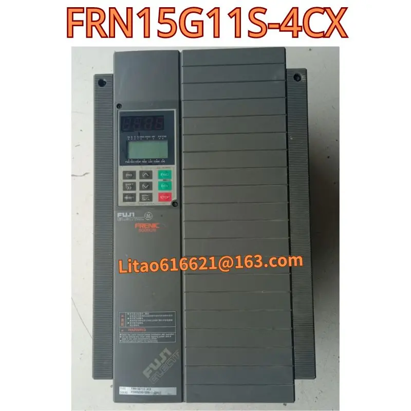 Used original frequency converter FRN15G11S-4CX 15KW 380V functional test OK