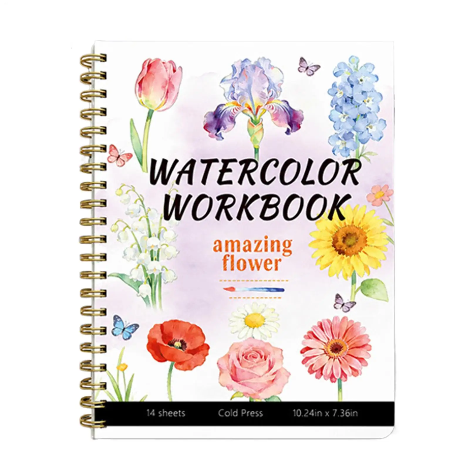 Watercolor Books For Kids Artwork Workbook Watercolor Painting Book For Travel School Home Kids Adults Teens Boys Girls Women