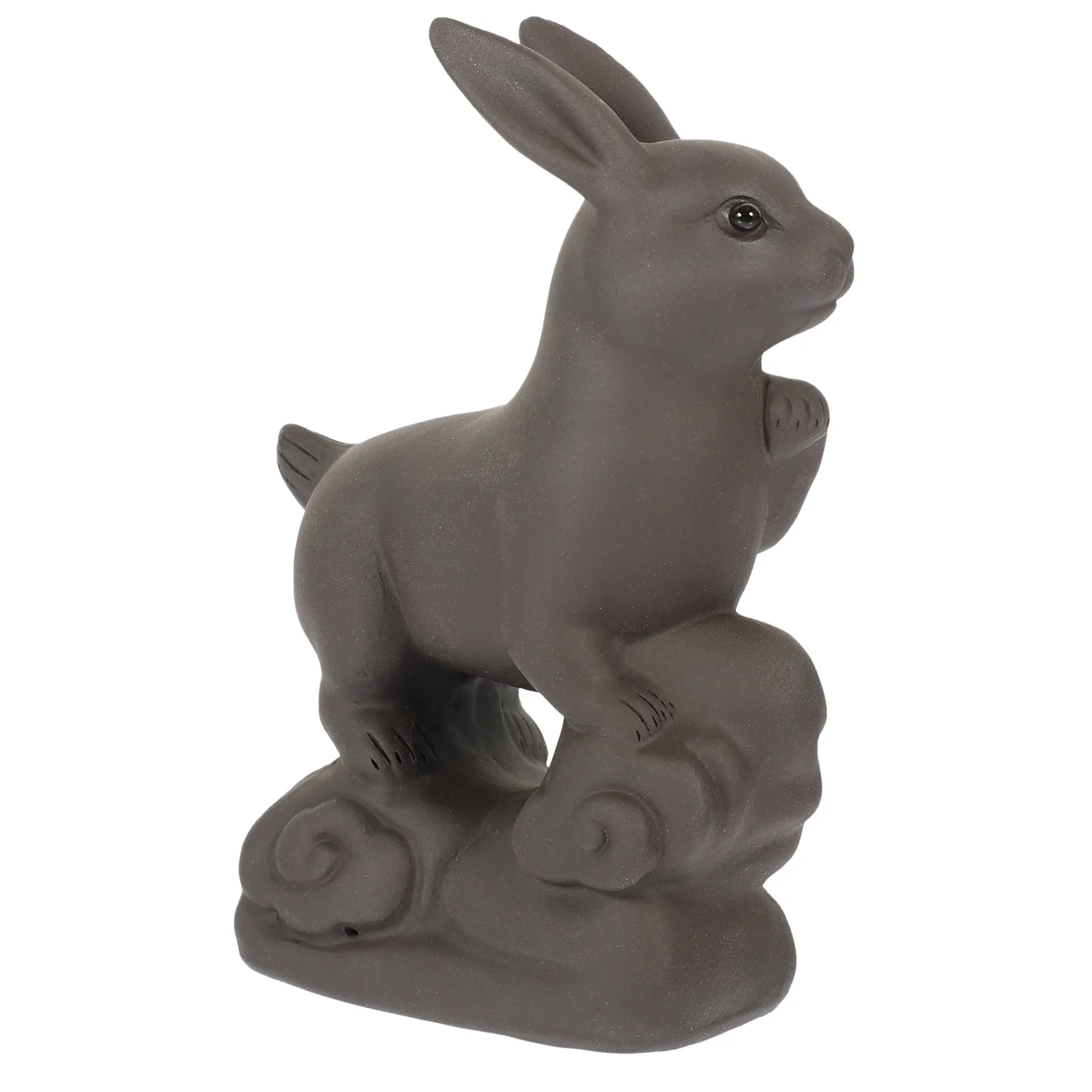 

Animal Shape Purple Clay Tea Pet Creative Decoration for Office Home Tea Room Ornament Teapot Accessories Purple Clay Ornament