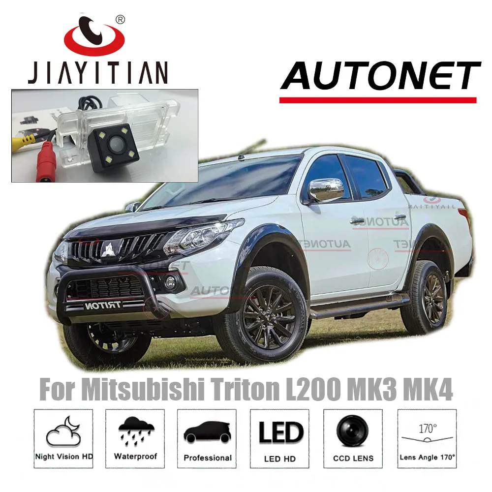 

Камера заднего вида JiaYiTian для Mitsubishi Triton L200 Hunter Sportero Strada HD MK3/4CCD/ночного видения/заднего хода