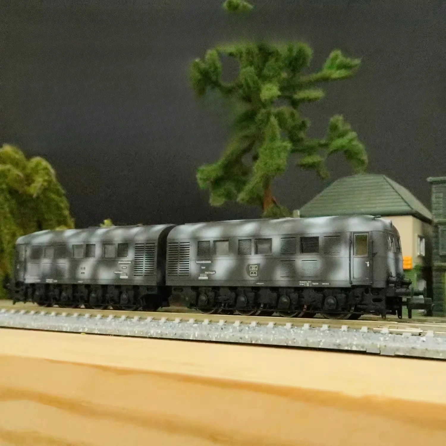 

N-type 1/160 Model Train D 311 Type Double-section Locomotive 7360031/7370031 DC/DCC 2-section Boy's Toy Gift