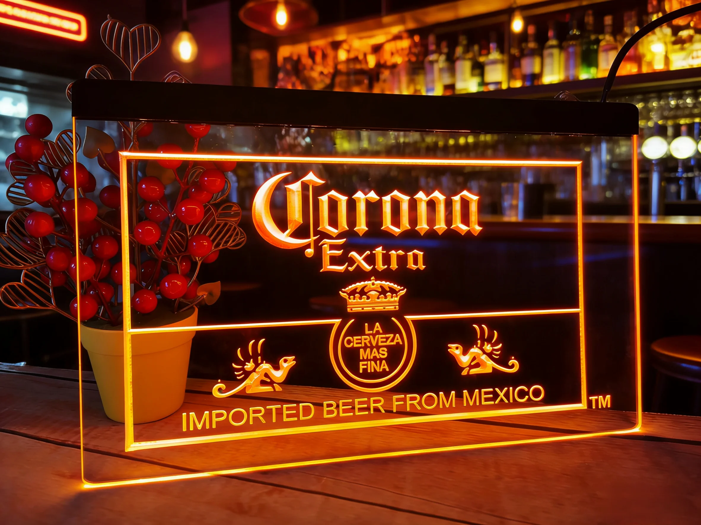 Corona Extra Neon Sign LED Light Mexican Beer Bar Decor for Home