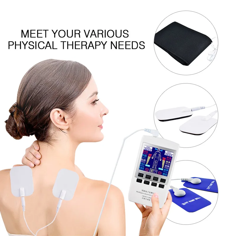 Tens Muscle Stimulator Multi-functional EMS Acupuncture Body Massage Digital Therapy Slimming Machine Back Nack Pain Relief