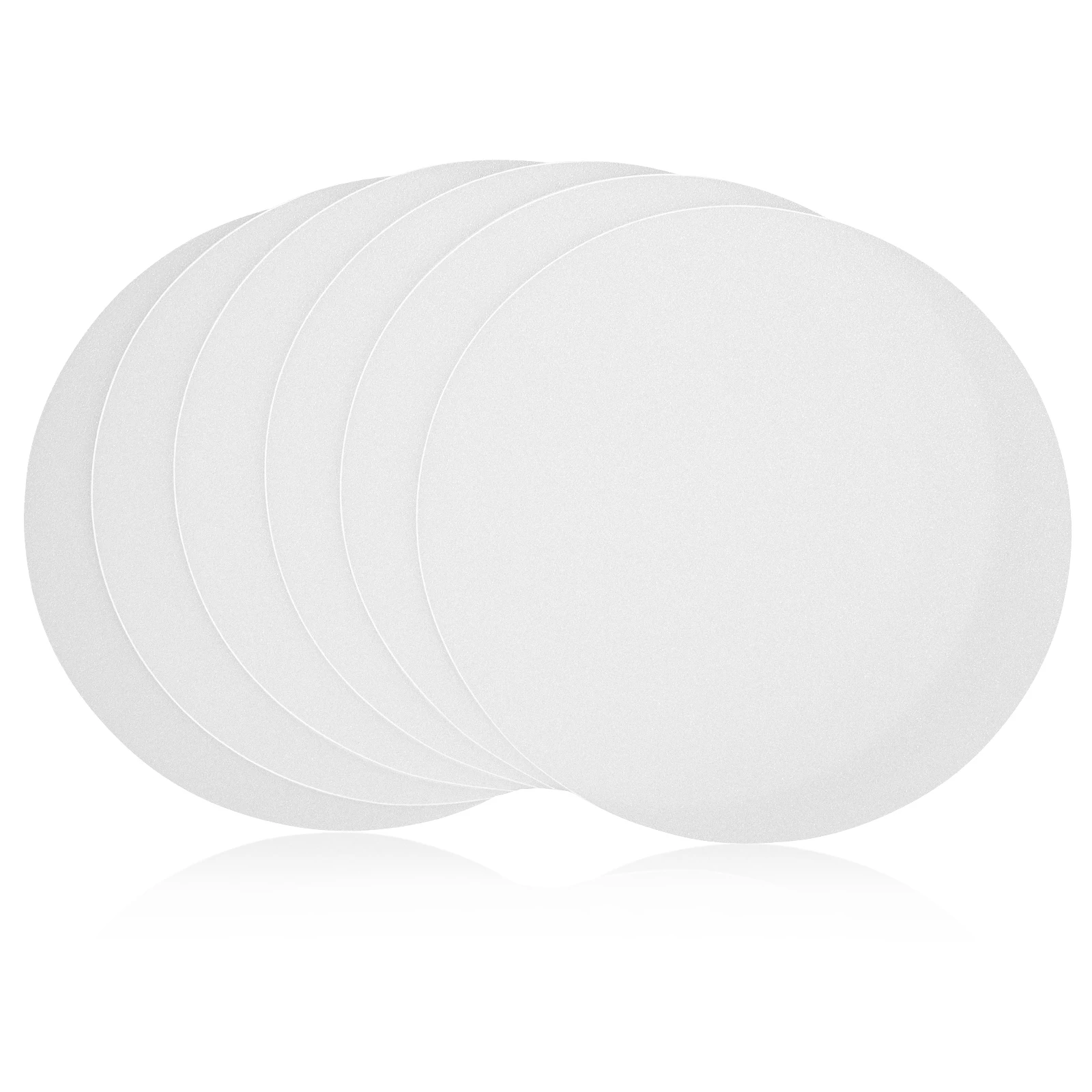 

6pcs Anti-glare Diffuser Lamp Shade 134mm Diameter Acrylic Light Cover Dust Proof Ceiling Lampshade Replacement Downlight