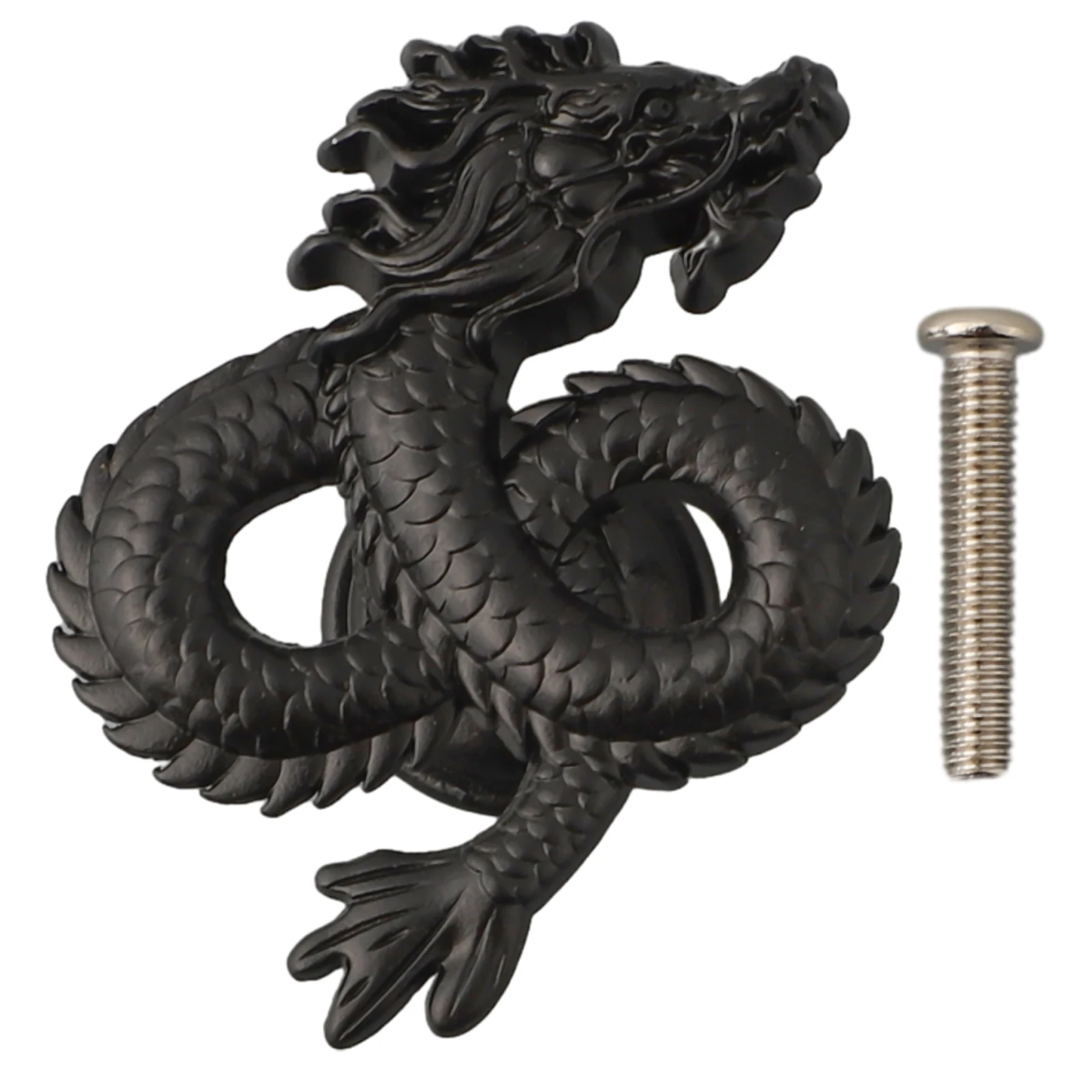 1 قطعة شكل التنين سبائك الزنك مقاومة للتآكل الأثاث مقبض خزائن الباب المقابض للأطفال زخرفة الأثاث أجزاء #2