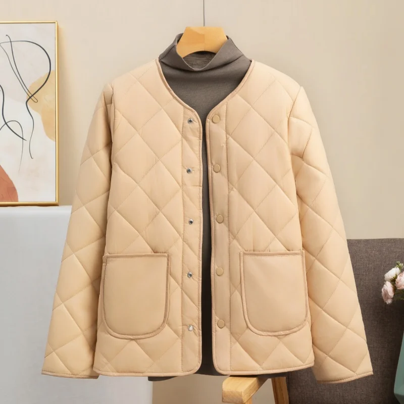 

Women's Thiened Fce Lined Cotton Jaet Inner Vest Warm Close-Fitting Autumn Winter Faion Commute Sle ort Sve