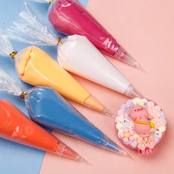 DIY 인조 크림 가짜 휘핑 클레이 글루 시뮬레이션 젤, 수제 휘핑 모바일 쉘, DIY 공예 소프트 클레이 장식, 100g