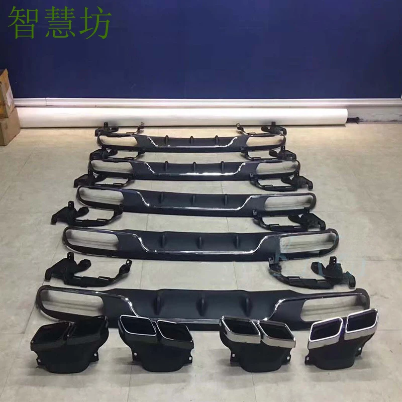 

Подходит для Mercedes-Benz E-Class W213, модифицированных E63AMG, стандартных E200, E260, E350, задний выхлопной наконечник.