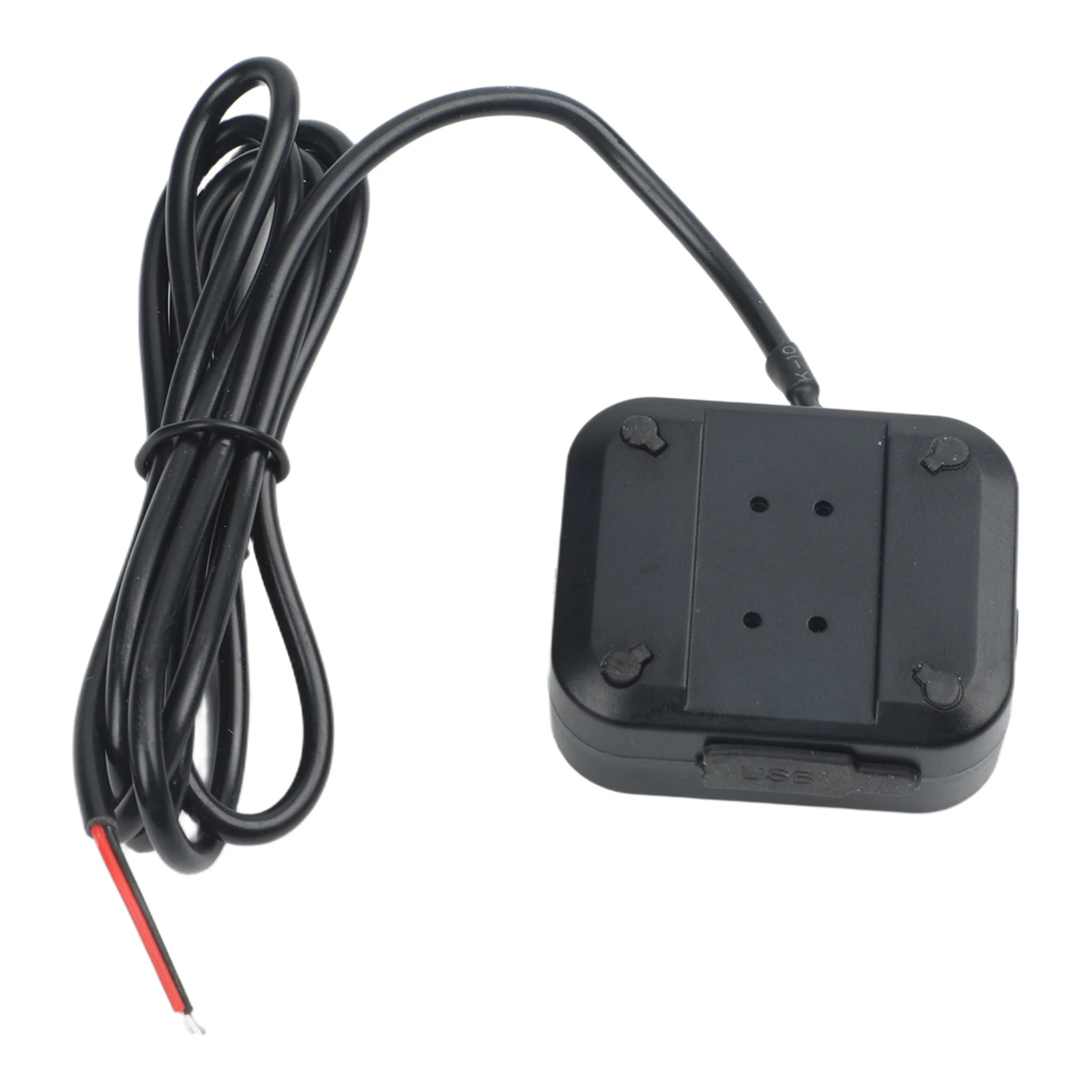 3 in 1 Digital Motorcycle Thermometer Voltmeter with Handlebar Mount for Continuous Temperature and Voltage Data Tracking