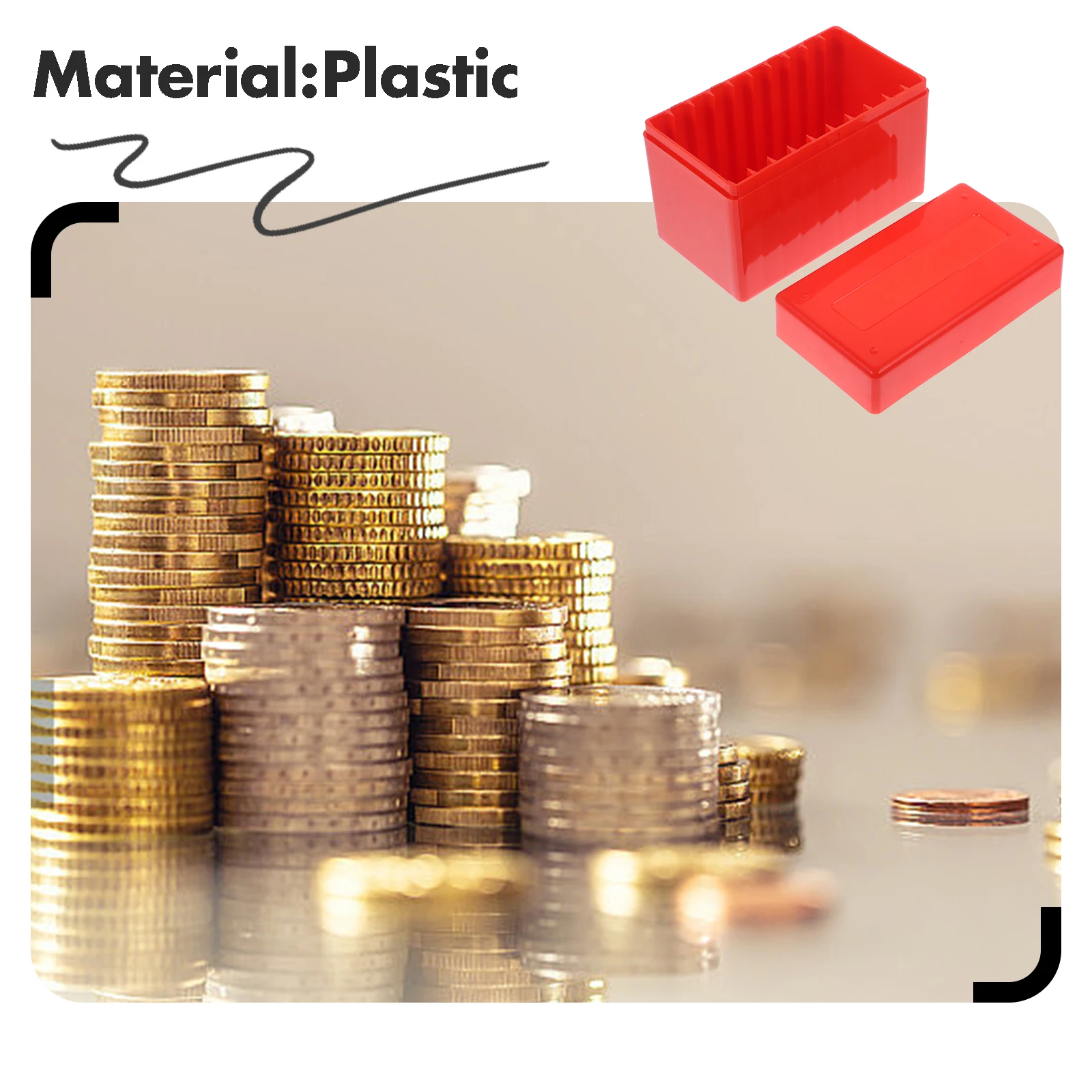 

Graded Coin Storage Box Container Boxes for Collectors Display Protectors All Coins