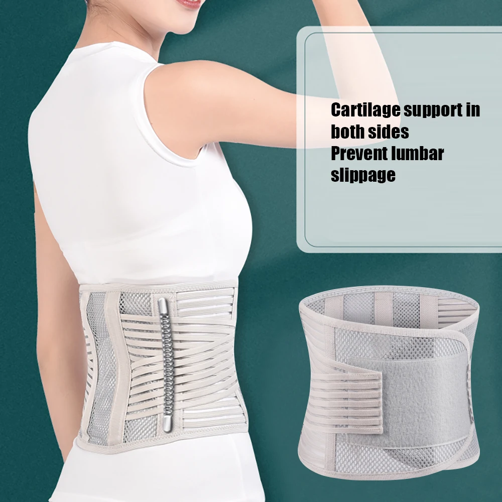 Back Support Belt Men Back Brace Belt Lumbares Ortopedicas Protection Spine Support Belt Waist Trainer Corset