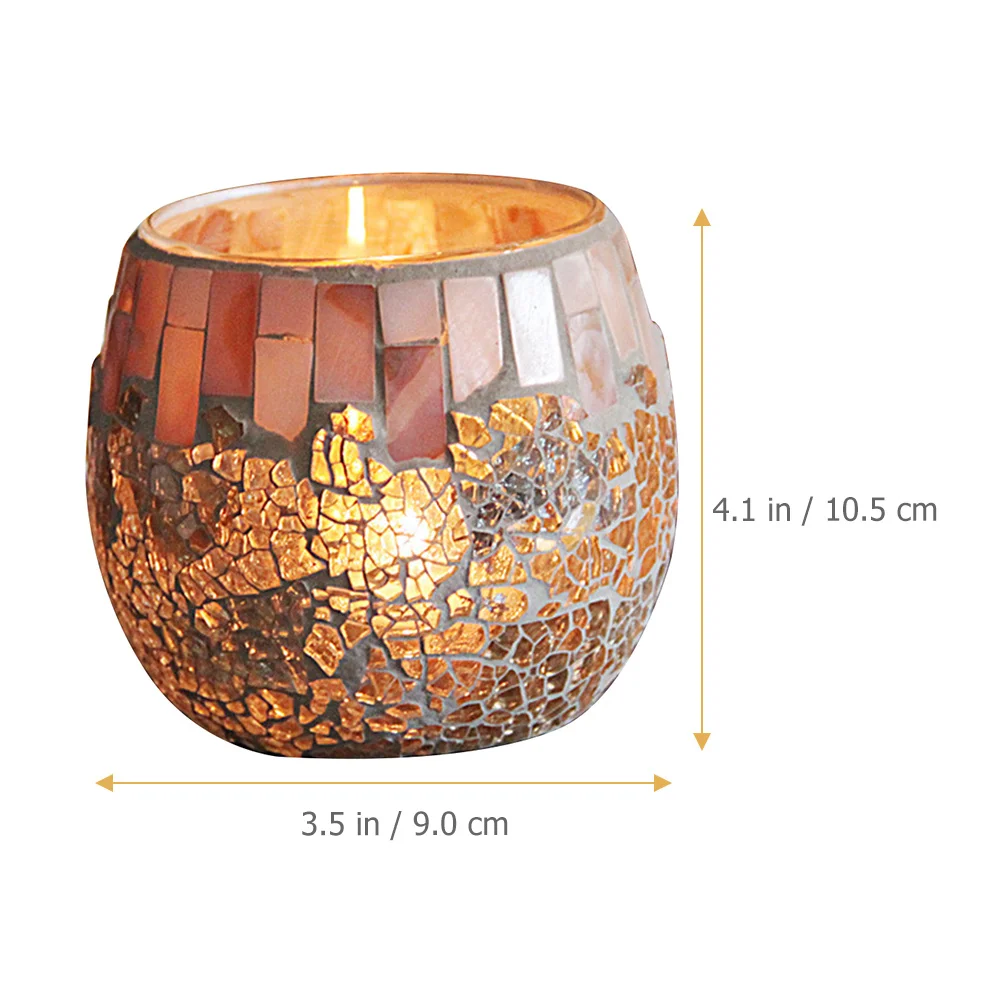 

Dining Table Accessories Centrepieces for Room Candleholder Glass Tea Light Holders
