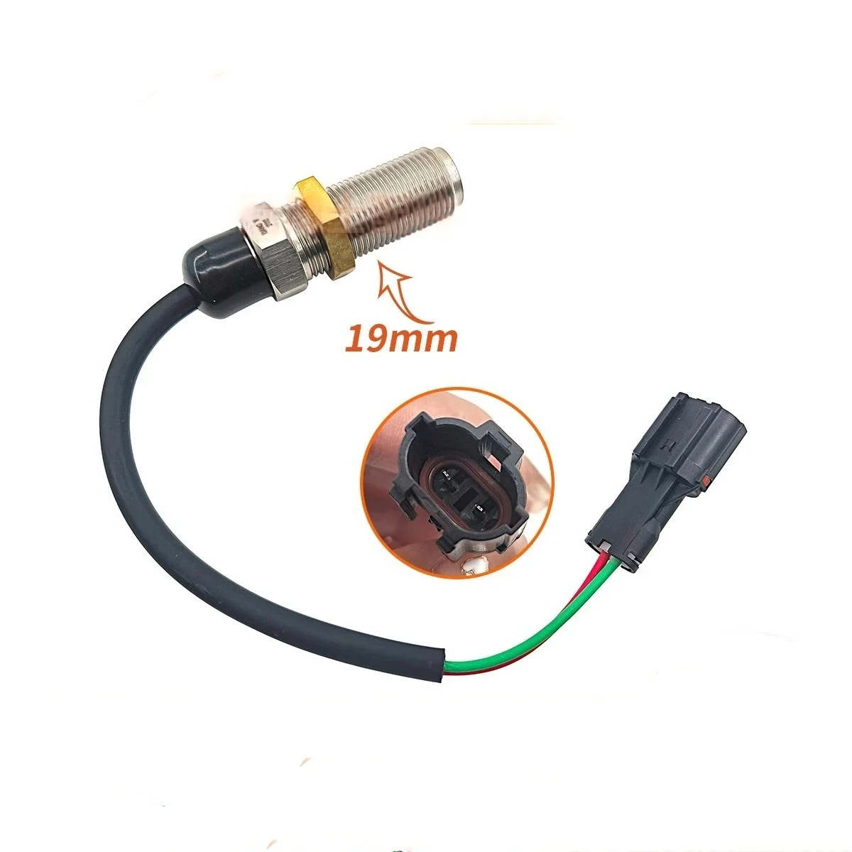 Excavator Engine Speed Sensor Compatible with Yuchai YC35 135 60 85 230 Cummins B3.3 - Performance & Durability Ensured