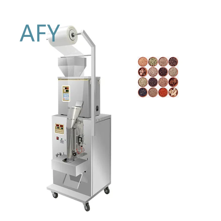 Automatic Potato Chips Biscuit Packaging Machine for Food Snack Bag Sealing 10cm Width 450W 22 Bags per Minute Industrial