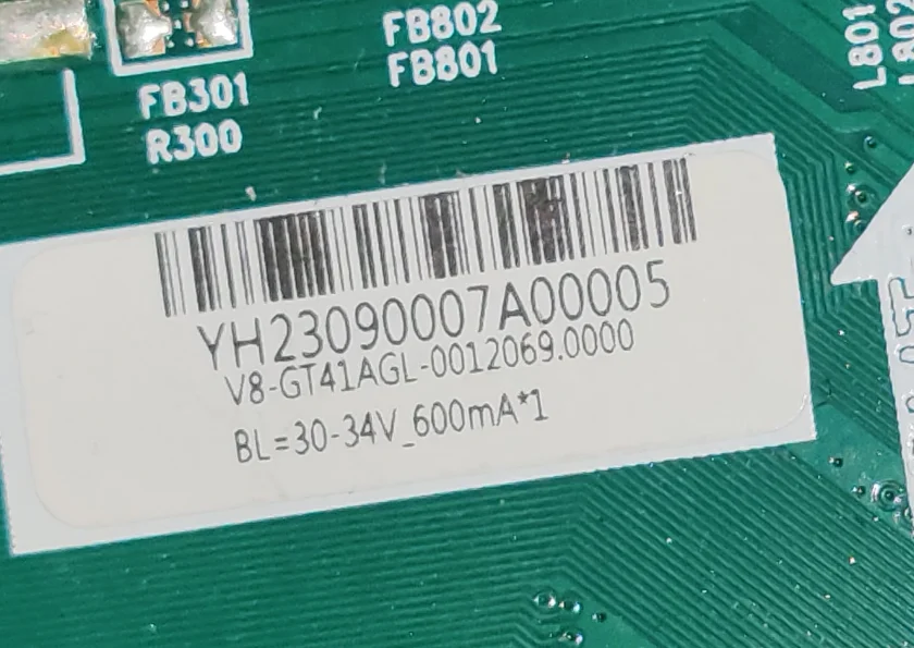 7RT41AB8T2AT TM41AG1 201-MM41AG1N-06 اللوحة الأم للتلفزيون LED ، الصورة المادية ، تم اختبارها جيدًا لـ 32D2100 30--34V 600ma #5