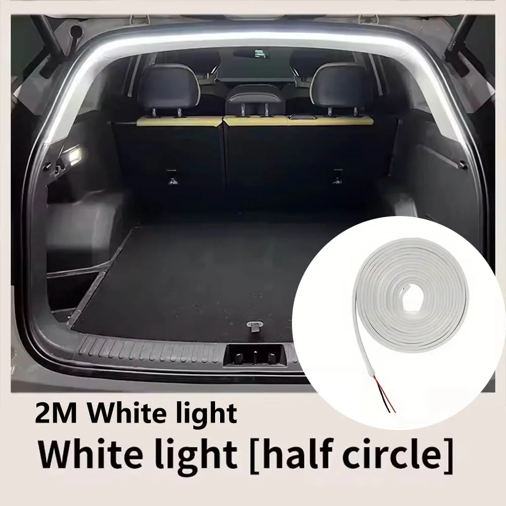 Auto hoge helderheid kofferbakverlichting omgevingslicht interieurdecoratie LED-bedrading gratis automatische detectie achterklep lichtstrip