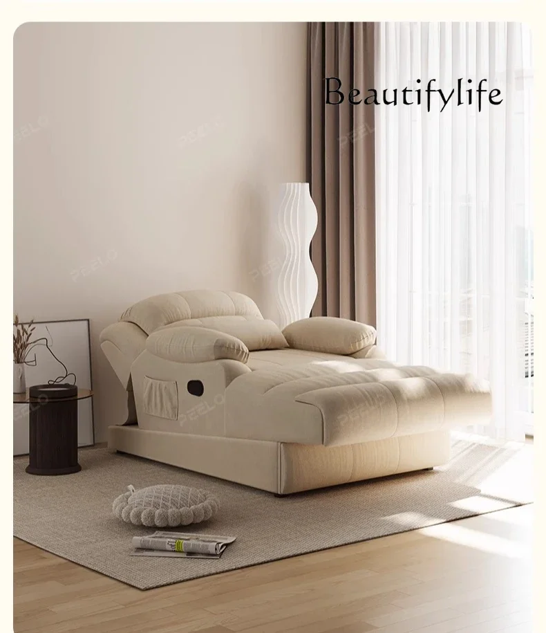 

massage function single chair designer high-end fashion Recliner bedroom living room sofa bed lazy