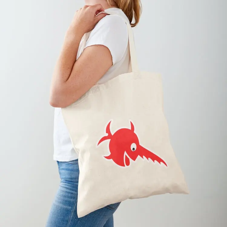 

Kriegsmarine U-boat 9th Flotilla - The Red Laughing Sawfish - Reverse - Clean Style Tote Bag woman shopping bag
